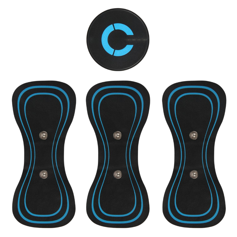 1 CuraVer™ + 3 massageapparaten met gelpads (63% Korting)