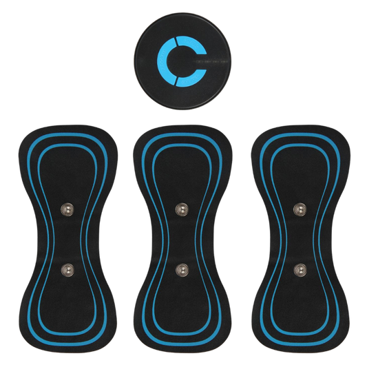 1 CuraVer™ + 3 massageapparaten met gelpads (63% Korting)